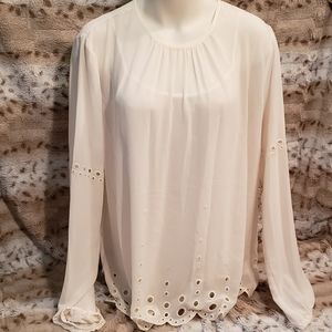 Michael Michael Kors Eyelit Top